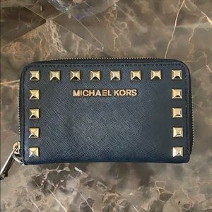 Michael Kors Gold Studded Wallet